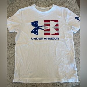 Under Armour shirt USA flag youth medium